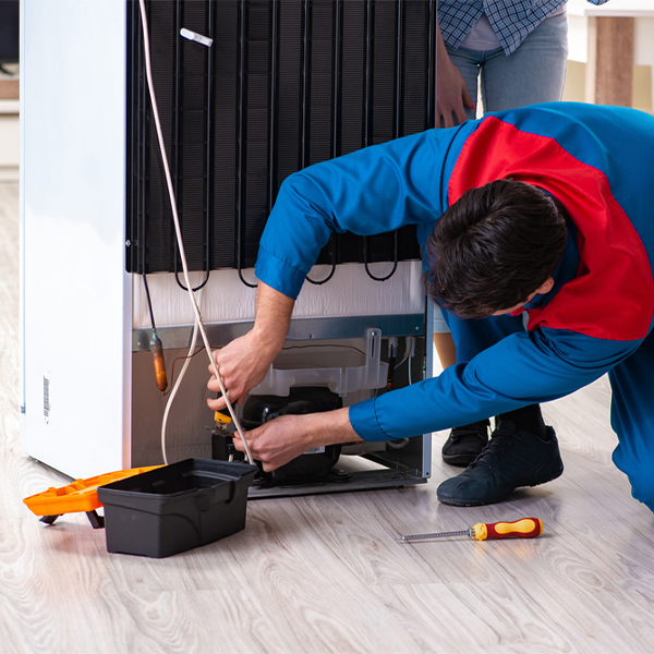 how much do you charge for refrigerator repair services in Mountain Lakes